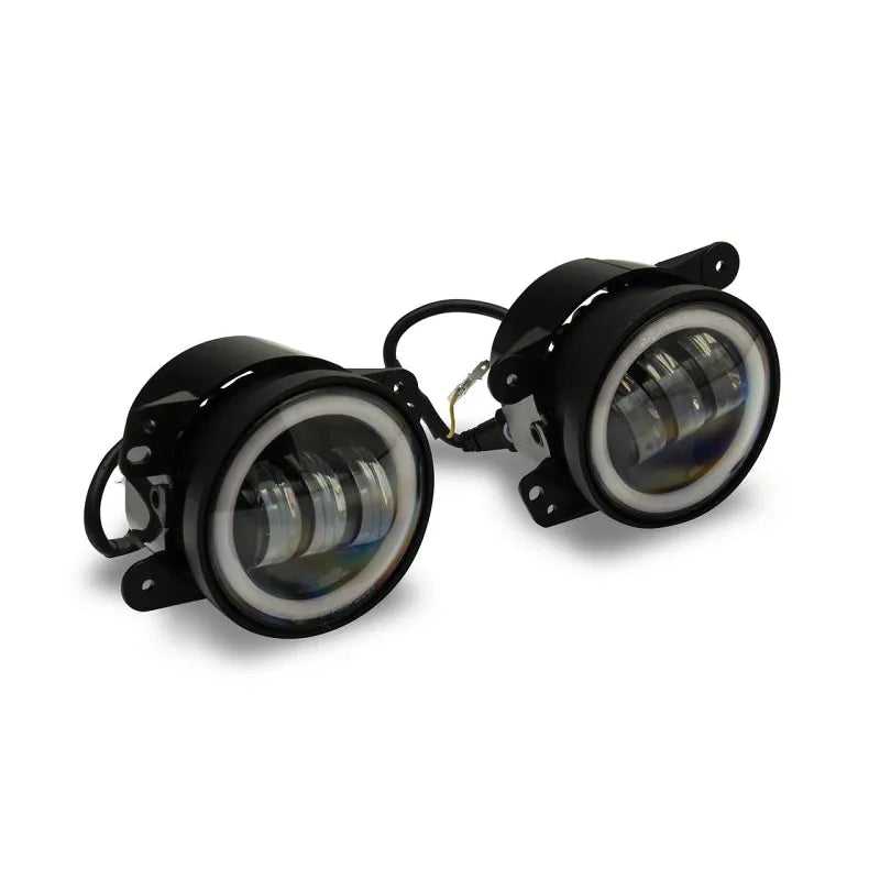 Raxiom 07-23 Jeep JK/JL & Gladiator Halo Amber LED Fog Lights | 97-26 (J130812)