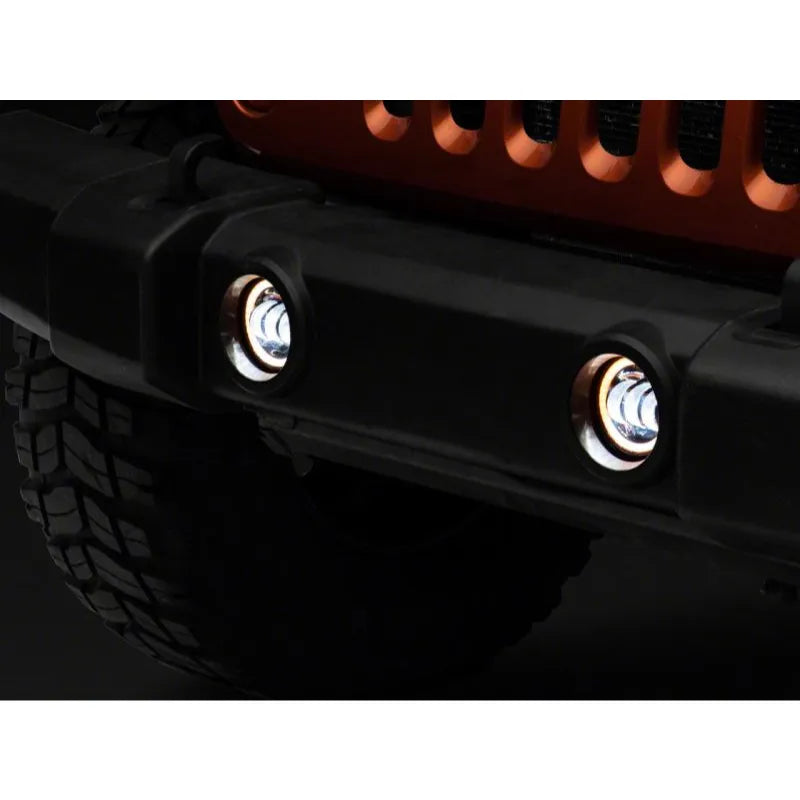 Raxiom 07-23 Jeep JK/JL & Gladiator Halo Amber LED Fog Lights | 97-26 (J130812)