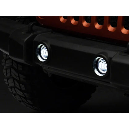 Raxiom 07-23 Jeep JK/JL & Gladiator Halo Amber LED Fog Lights | 97-26 (J130812)