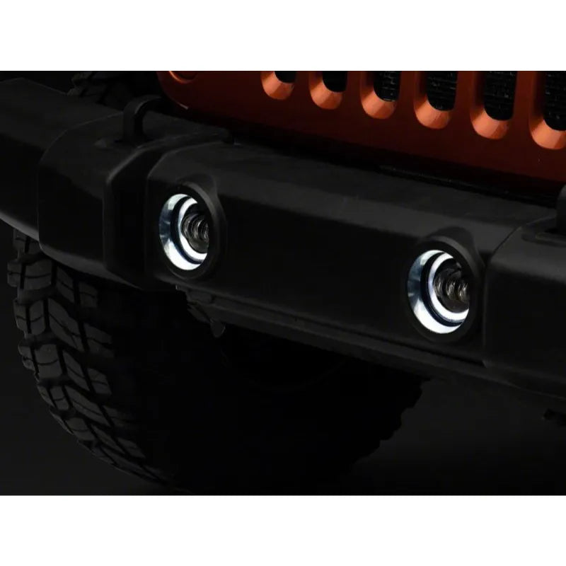 Raxiom 07-23 Jeep JK/JL & Gladiator Halo Amber LED Fog Lights | 97-26 (J130812)