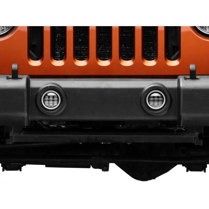 Raxiom 07-23 Jeep JK/JL & Gladiator Halo Amber LED Fog Lights | 97-26 (J130812)
