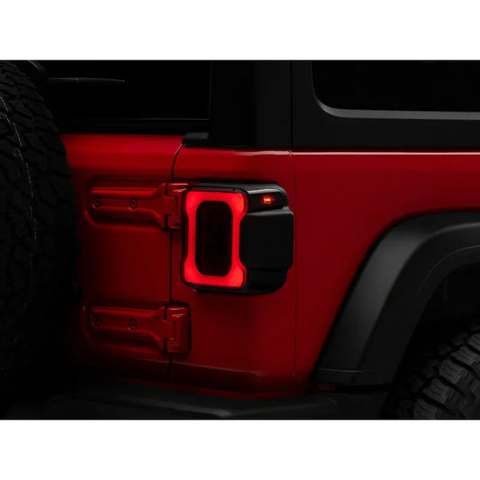 Raxiom 18-23 Jeep JL Axial Carver LED Tail Lights | Smoked Lens (J164243-JL)