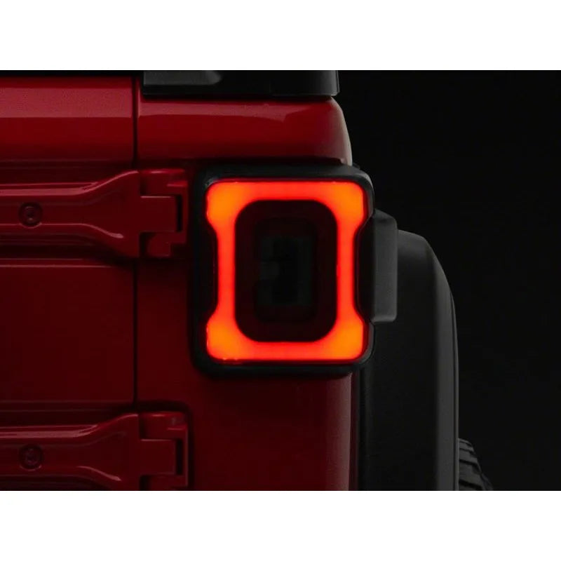 Raxiom 18-23 Jeep JL Axial Carver LED Tail Lights | Smoked Lens (J164243-JL)
