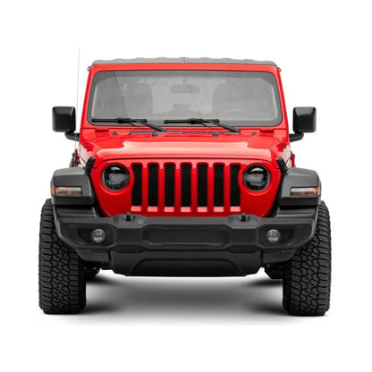 Raxiom 18-23 Jeep JL Axial 9-In LED Headlights Blk Housing | Gladiator/Wrangler (J164371)