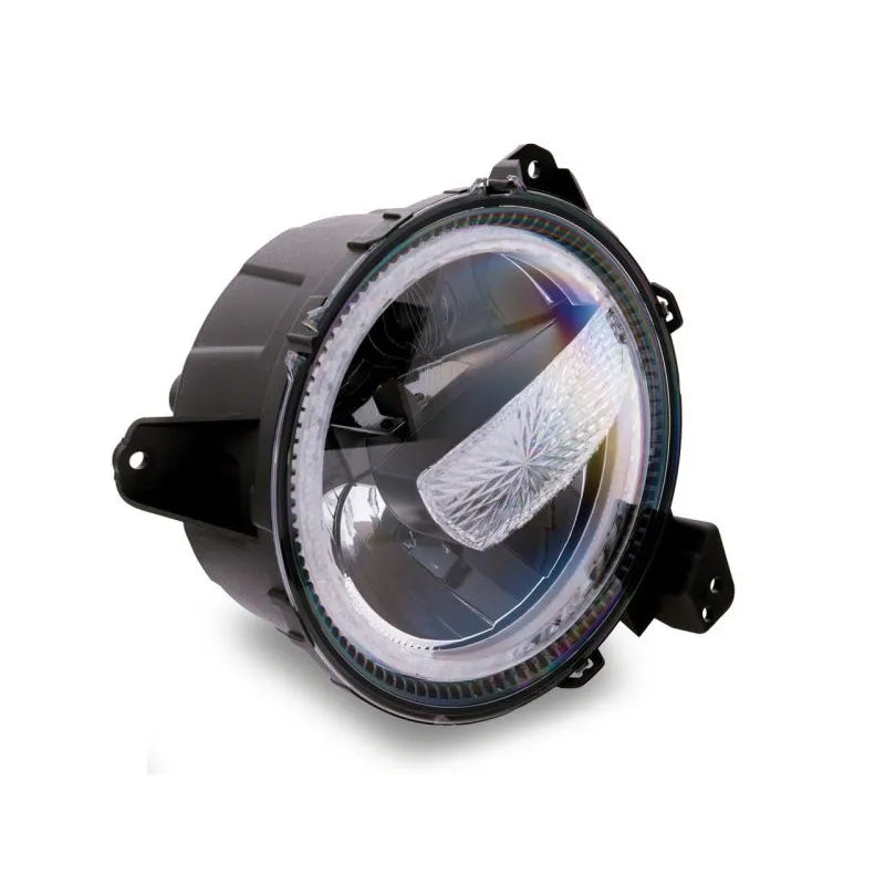 Raxiom 18-23 Jeep JL Axial 9-In LED Headlights Blk Housing | Gladiator/Wrangler (J164371)