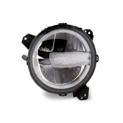 Raxiom 18-23 Jeep JL Axial 9-In LED Headlights Blk Housing | Gladiator/Wrangler (J164371)