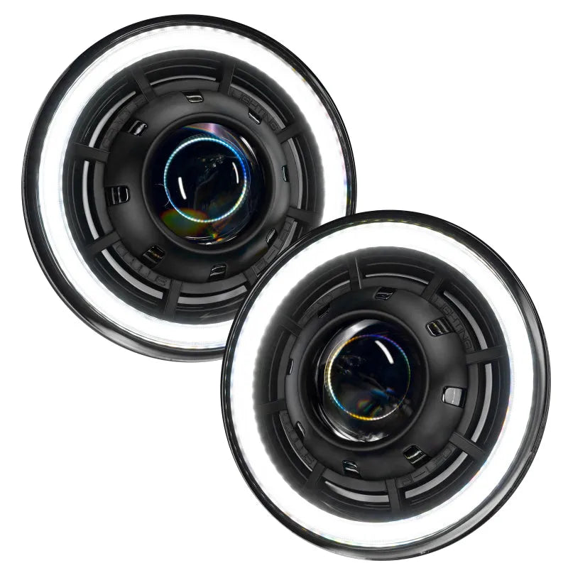 Oracle Oculus 7in Bi-LED Headlights | Jeep Wrangler JK (07-18) (5876-001)