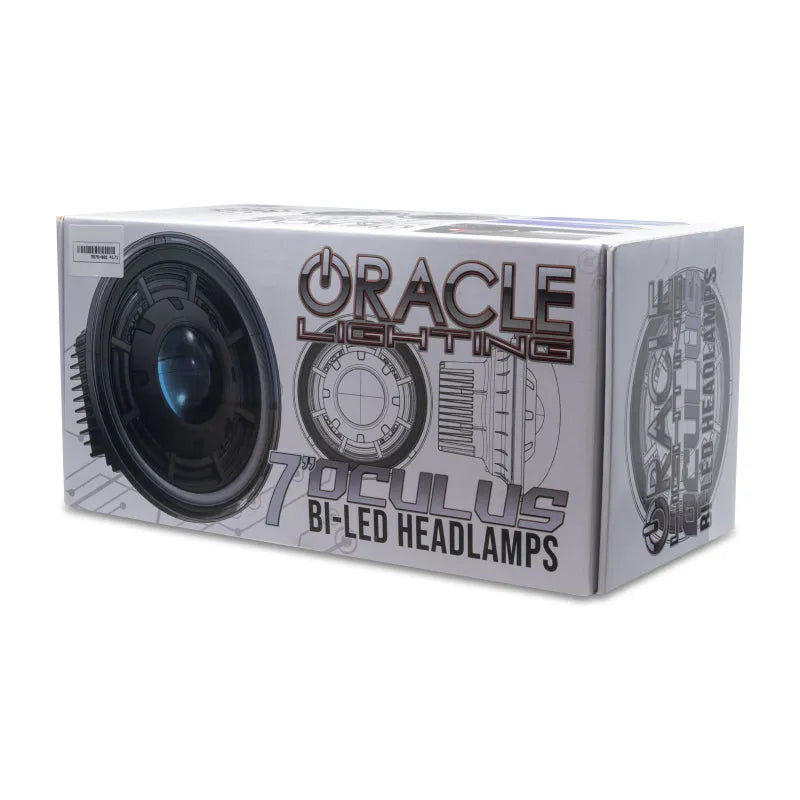 Oracle Oculus 7in Bi-LED Headlights | Jeep Wrangler JK (07-18) (5876-001)