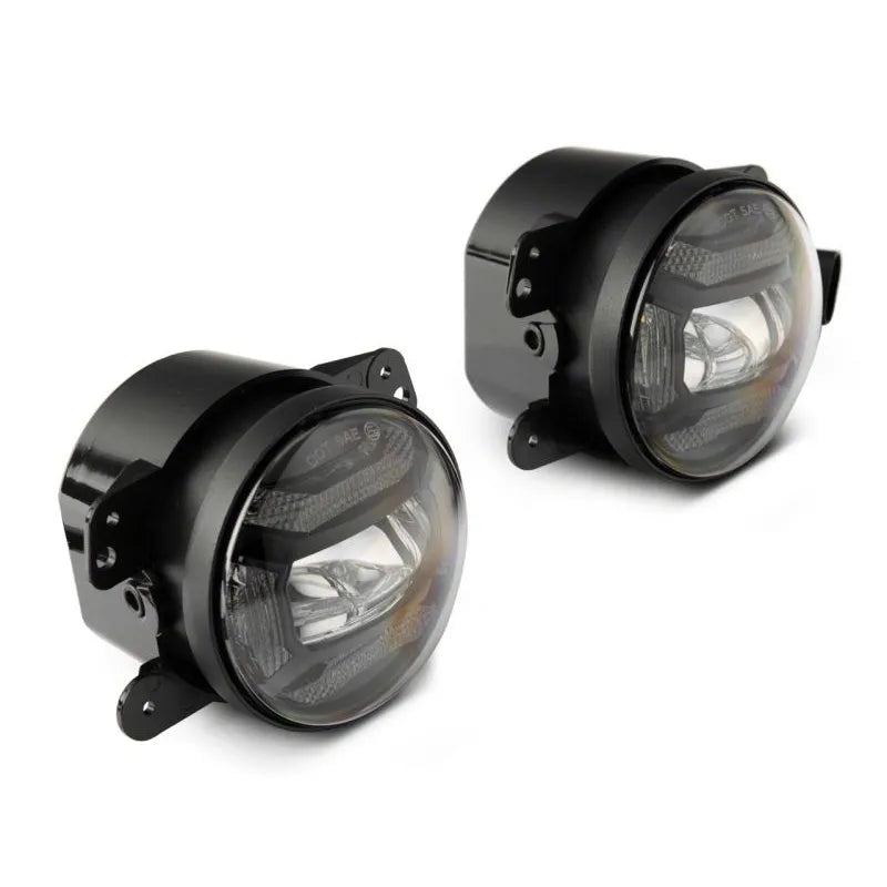Raxiom 07-18 Jeep JK Axial 4-In LED Fog Lights | Wrangler (J167046)