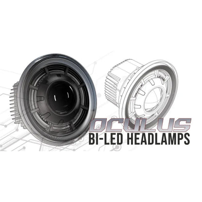 Oracle Oculus 7in Bi-LED Headlights | Jeep Wrangler JK (07-18) (5876-001)