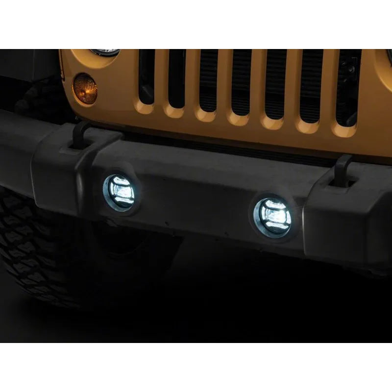 Raxiom 07-18 Jeep JK Axial 4-In LED Fog Lights | Wrangler (J167046)