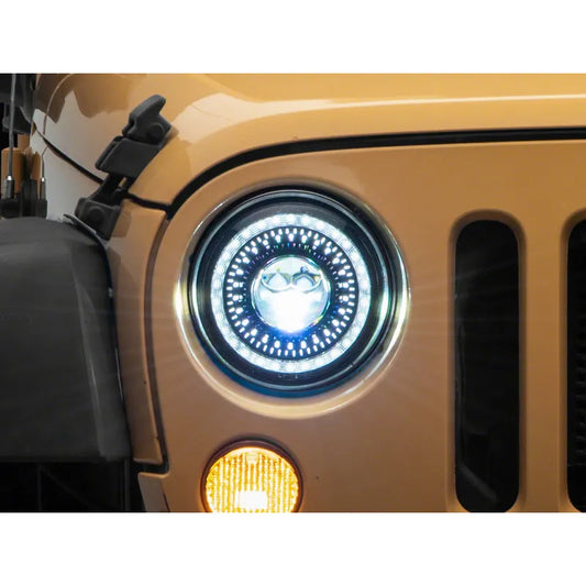 Raxiom 07-18 Jeep JK Axial 7-In Dragon Eye LED Headlights | Wrangler (J167194)