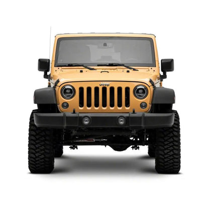 Raxiom 07-18 Jeep JK Axial 7-In Dragon Eye LED Headlights | Wrangler (J167194)