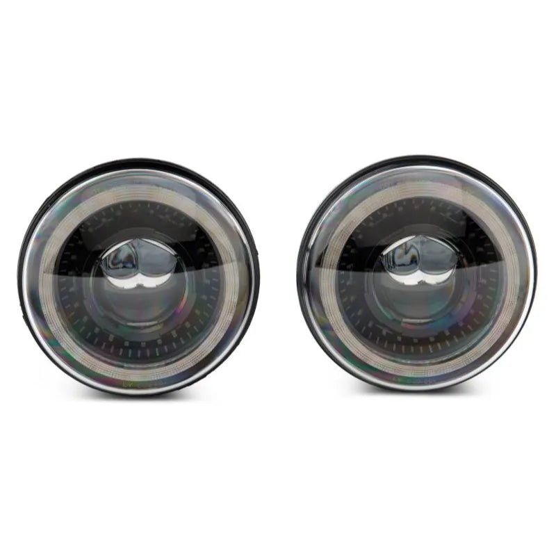 Raxiom 07-18 Jeep JK Axial 7-In Dragon Eye LED Headlights | Wrangler (J167194)