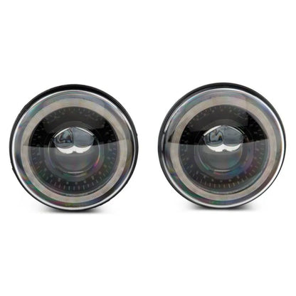 Raxiom 07-18 Jeep JK Axial 7-In Dragon Eye LED Headlights | Wrangler (J167194)