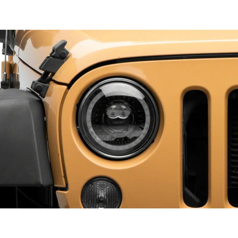 Raxiom 07-18 Jeep JK Axial 7-In Dragon Eye LED Headlights | Wrangler (J167194)
