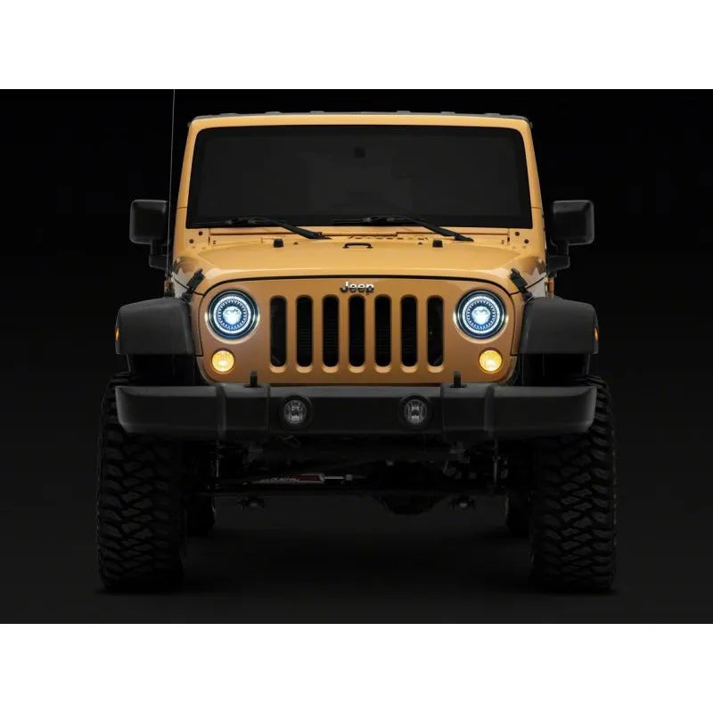 Raxiom 07-18 Jeep JK Axial 7-In Dragon Eye LED Headlights | Wrangler (J167194)
