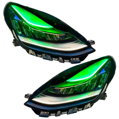 Oracle ColorSHIFT Tesla Model 3 Headlight DRL Kit | 17-21 (1286-335)