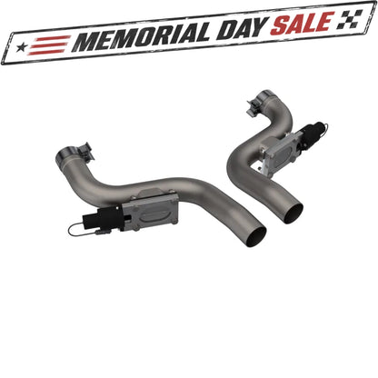 2011-2023 Dodge Challenger,Charger & Chrysler 300C 5.7L QTP Aggressor Cutout Pipes