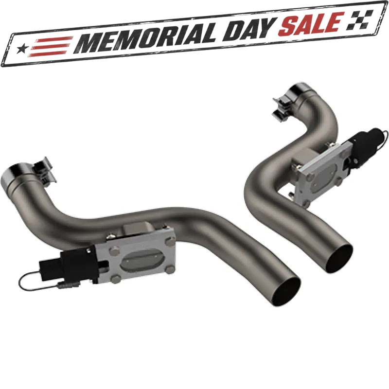 2015-2023 Dodge Challenger,Charger & Chrysler 300C 6.2,6.4L QTP Aggressor Cutout Pipes