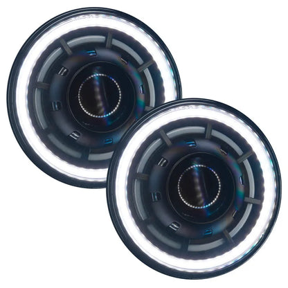 ORACLE Oculus 7in ColorSHIFT Bi-LED Headlights | Jeep Wrangler JK (5876-335)