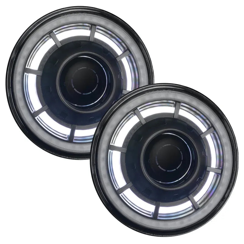 ORACLE Oculus 7in ColorSHIFT Bi-LED Headlights | Jeep Wrangler JK (5876-335)