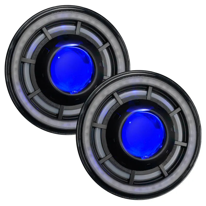 ORACLE Oculus 7in ColorSHIFT Bi-LED Headlights | Jeep Wrangler JK (5876-335)