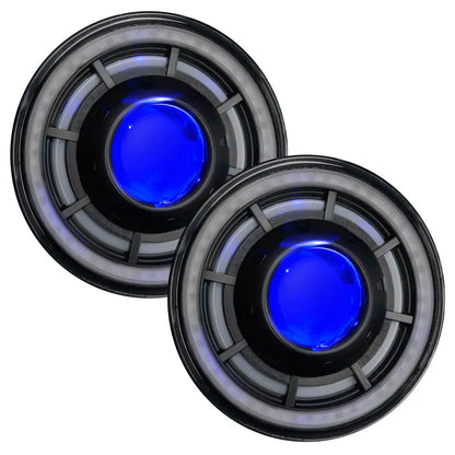 ORACLE Oculus 7in ColorSHIFT Bi-LED Headlights | Jeep Wrangler JK (5876-335)