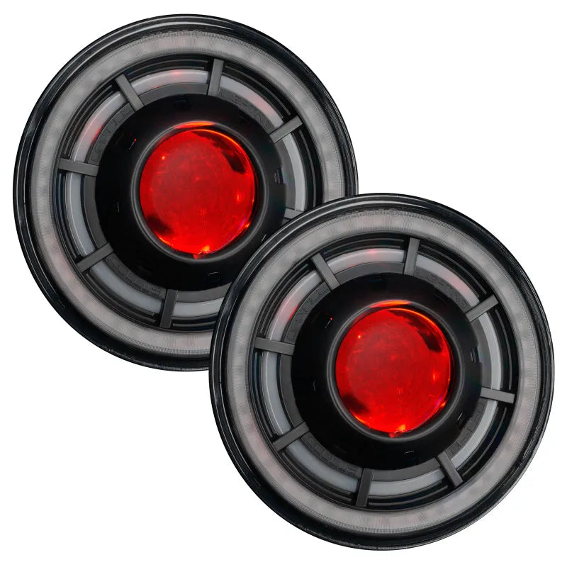ORACLE Oculus 7in ColorSHIFT Bi-LED Headlights | Jeep Wrangler JK (5876-335)