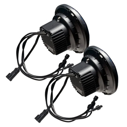 ORACLE Oculus 7in ColorSHIFT Bi-LED Headlights | Jeep Wrangler JK (5876-335)