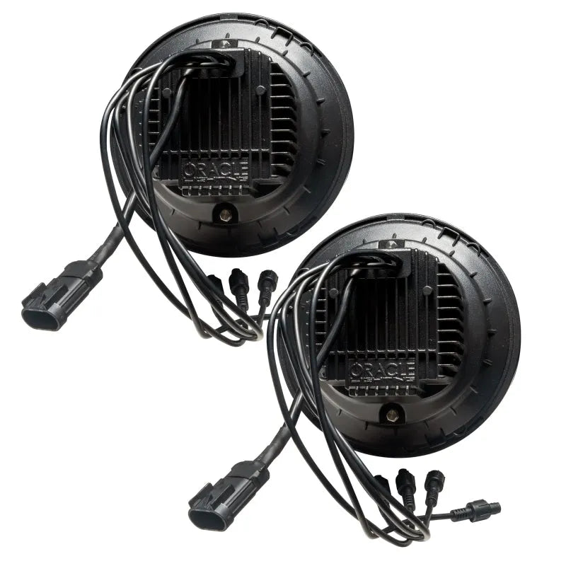 ORACLE Oculus 7in ColorSHIFT Bi-LED Headlights | Jeep Wrangler JK (5876-335)