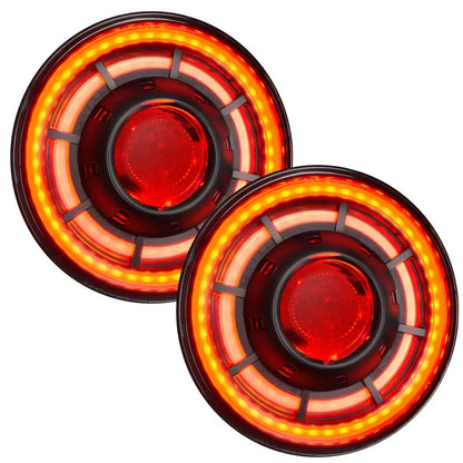 ORACLE Oculus 7in ColorSHIFT Bi-LED Headlights | Jeep Wrangler JK (5876-335)