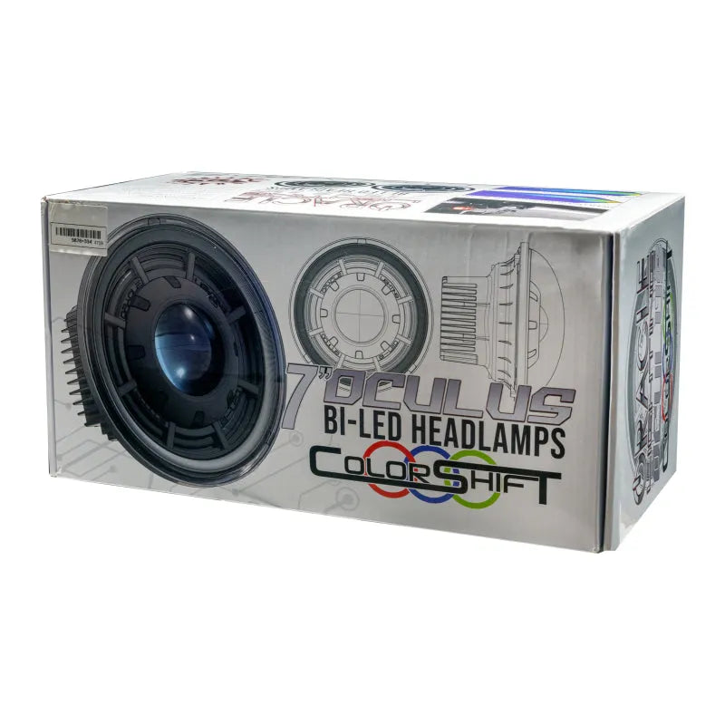ORACLE Oculus 7in ColorSHIFT Bi-LED Headlights | Jeep Wrangler JK (5876-335)