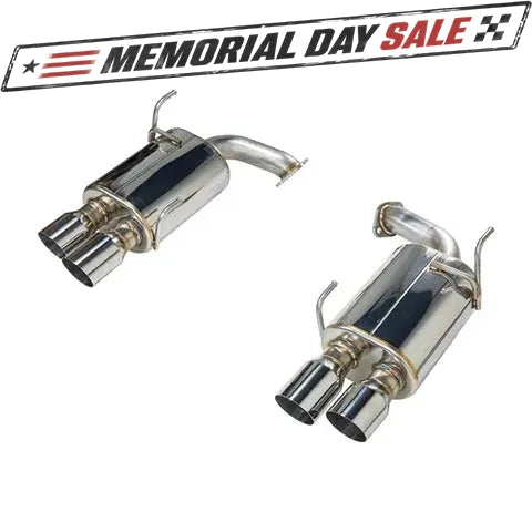 Remark Axle-Back Exhaust System with Mufflers | 2022+ Subaru WRX (RO-TSVB)