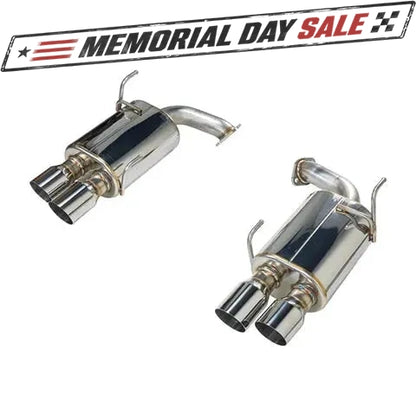 Remark Axle-Back Exhaust System with Mufflers | 2022+ Subaru WRX (RO-TSVB)