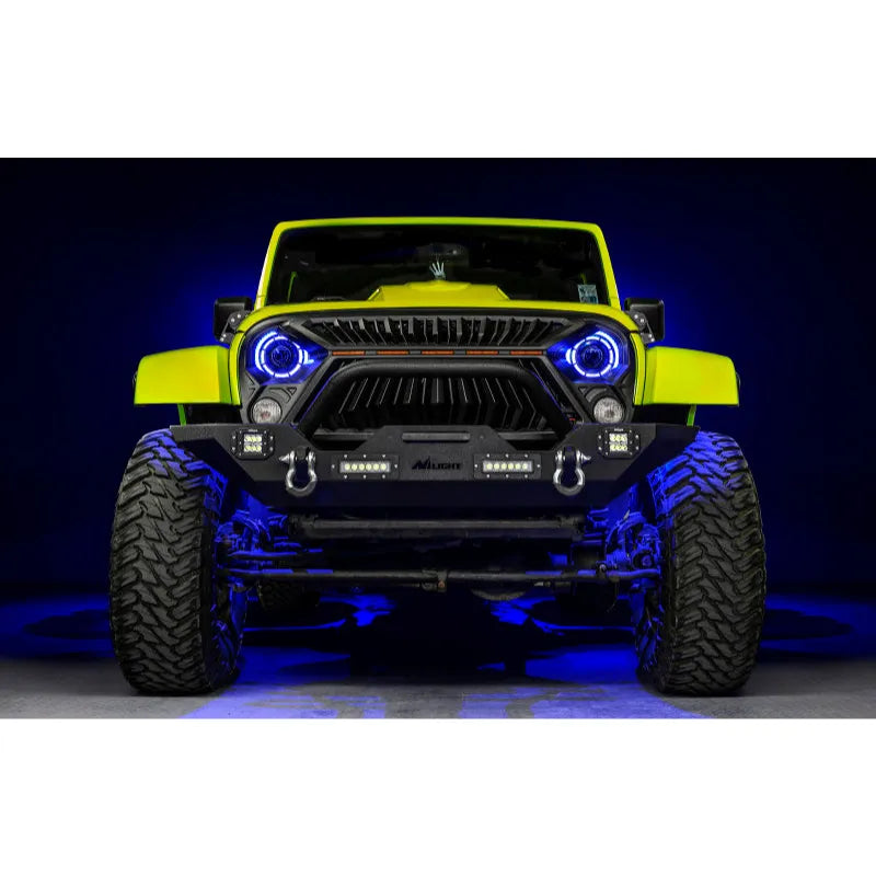 ORACLE Oculus 7in ColorSHIFT Bi-LED Headlights | Jeep Wrangler JK (5876-335)