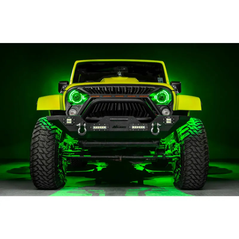 ORACLE Oculus 7in ColorSHIFT Bi-LED Headlights | Jeep Wrangler JK (5876-335)