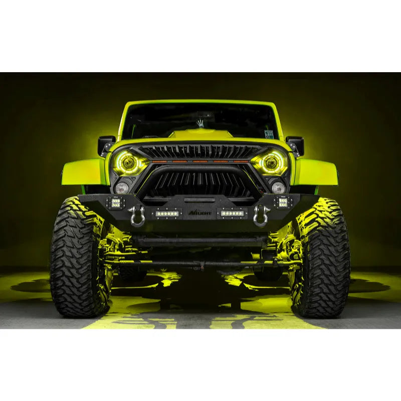 ORACLE Oculus 7in ColorSHIFT Bi-LED Headlights | Jeep Wrangler JK (5876-335)