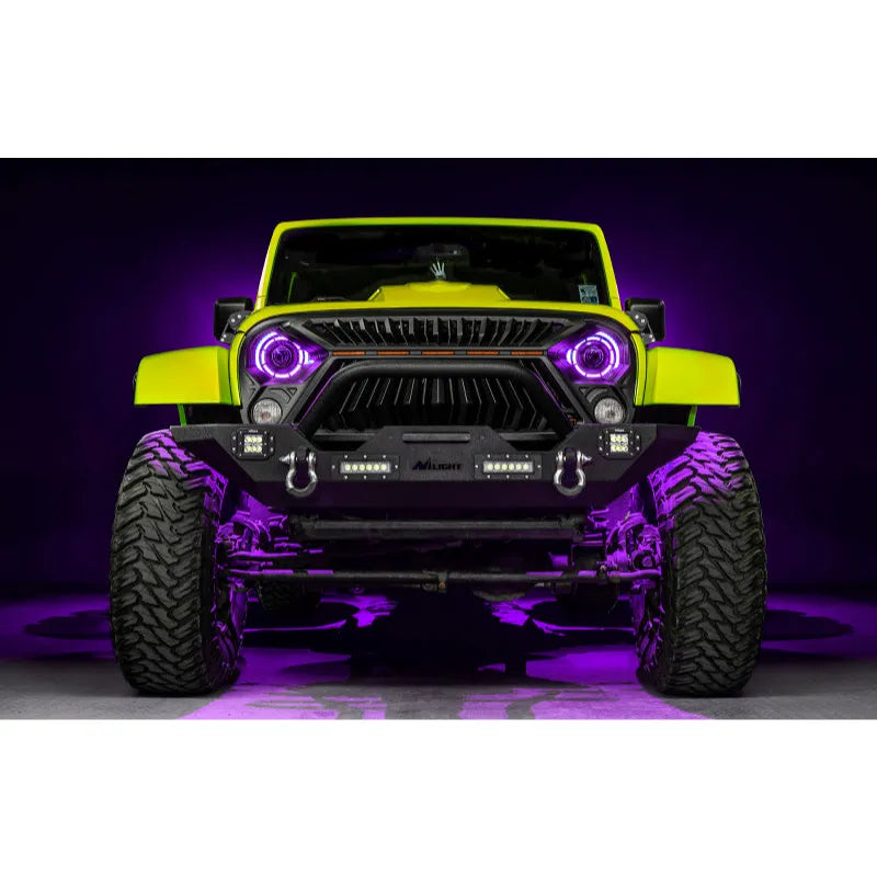 ORACLE Oculus 7in ColorSHIFT Bi-LED Headlights | Jeep Wrangler JK (5876-335)