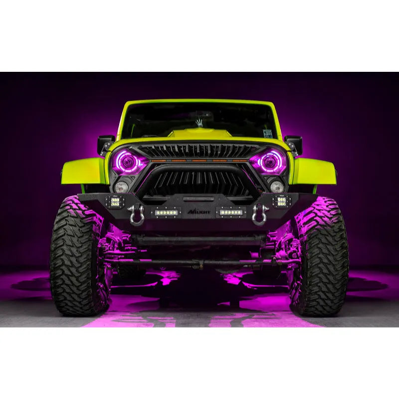 ORACLE Oculus 7in ColorSHIFT Bi-LED Headlights | Jeep Wrangler JK (5876-335)
