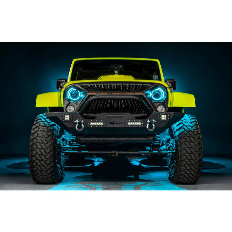 ORACLE Oculus 7in ColorSHIFT Bi-LED Headlights | Jeep Wrangler JK (5876-335)