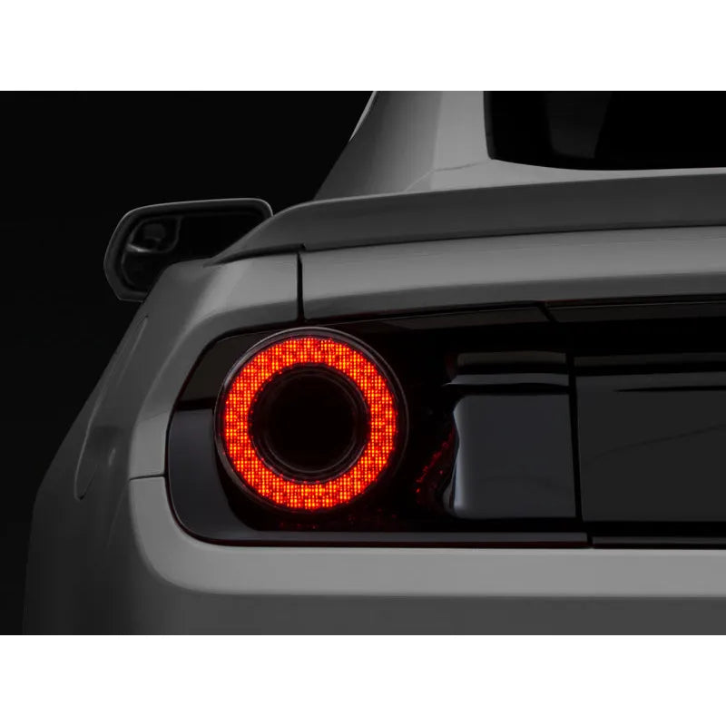 Raxiom Mustang Halo LED Tail Lights | Ford Mustang (15-23) (Smoked Lens) (393827)