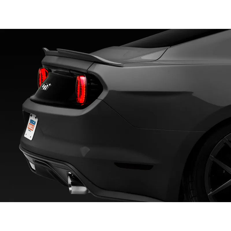 Raxiom Mustang Halo LED Tail Lights | Ford Mustang (15-23) (Smoked Lens) (393827)