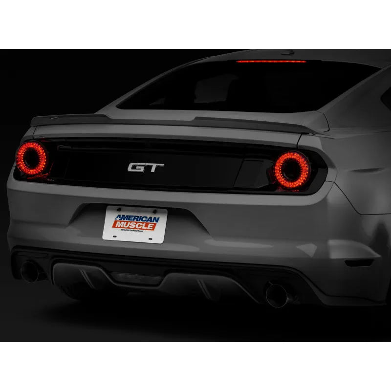 Raxiom Mustang Halo LED Tail Lights | Ford Mustang (15-23) (Smoked Lens) (393827)