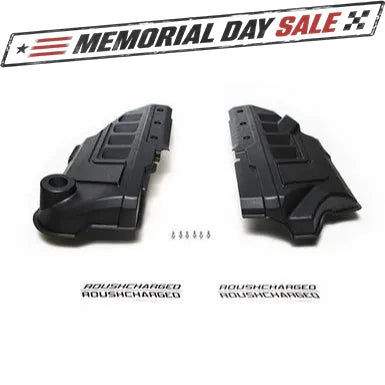Roush 2018-2022 Ford Mustang Roushcharged Engine Coil Covers for Ford Performance 2650 Supercharger