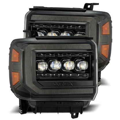 AlphaRex GMC Sierra NOVA LED Proj Headlights | GMC Sierra 3500 HD (14-19) (880616)