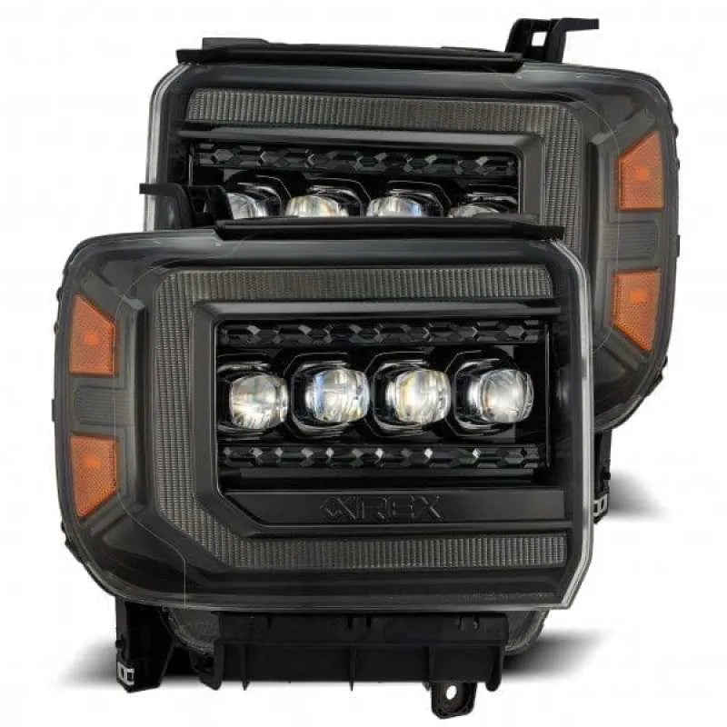 AlphaRex GMC Sierra NOVA LED Proj Headlights | GMC Sierra 3500 HD (14-19) (880616)