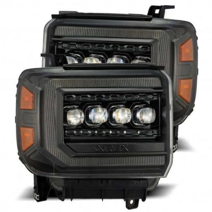 AlphaRex GMC Sierra NOVA LED Proj Headlights | GMC Sierra 3500 HD (14-19) (880616)