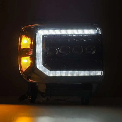 AlphaRex GMC Sierra NOVA LED Proj Headlights | GMC Sierra 3500 HD (14-19) (880616)