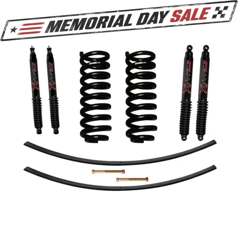 Skyjacker 132K-B 1.5-2" Lift Kit w/MAX Shocks for 83-89 Ford Bronco II/Ranger